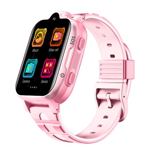 Montre Balise GPS Enfant Ecran Tactile Rose